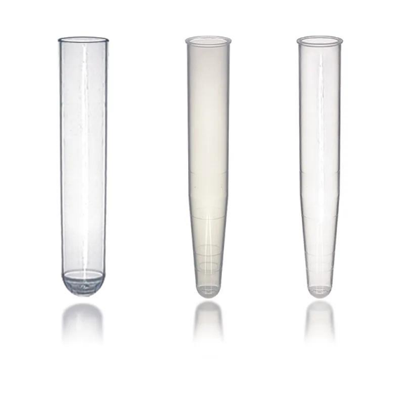 10 мл пробірка V-подібна - з градуюванням, з обідком, із ПС 16x100 мм для IVD